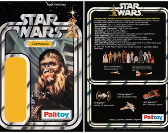 Chewbacca - Star Wars - PALITOY 12-Back cardback
