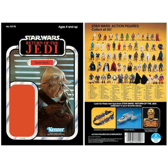 Squid Head - Return of the Jedi - Original Version - Kenner
