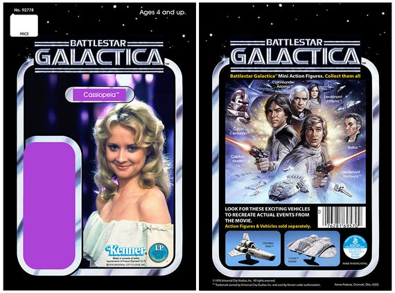 Cassiopeia - (battlestar Galactica 1978) - Kenner Cardback - Etsy