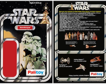 Stormtrooper - Star Wars - PALITOY 12-Back cardback