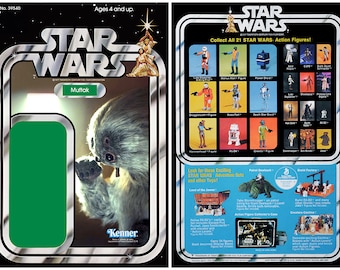 Muftak - Star Wars - Kenner cardback