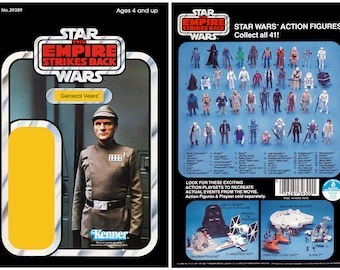 General Veers - The Empire Strikes Back - Alternate Kenner cardback