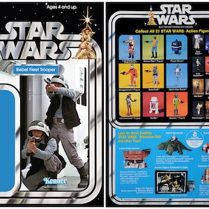 Rebel Fleet Trooper (Star Wars) - Kenner-kortomslag