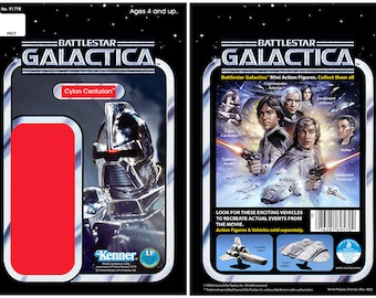Cylon Centurian - (Battlestar Galactica 1978) - Kenner cardback