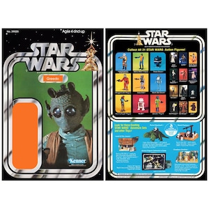 Greedo - Star Wars - Kenner cardback