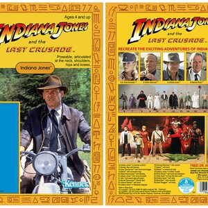 Indiana Jones (Harrison Ford) - The Last Crusade - Kenner cardback - Opt2