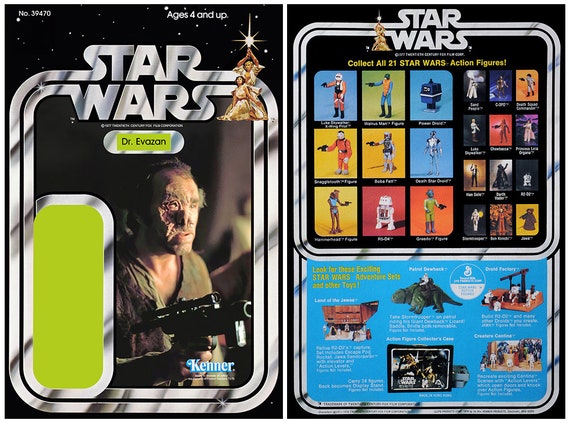 エヴァザン博士 - スターウォーズ - ケナーカードバック - Etsy 日本