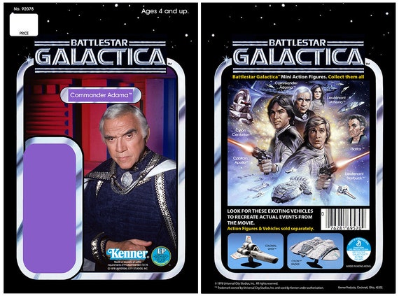 Commander Adama (lorne Greene) - Battlestar Galactica 1978