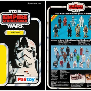 AT-AT Driver - The Empire Strikes Back - PALITOY cardback