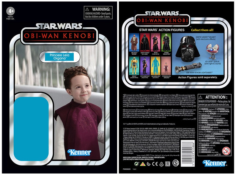 Princess Leia Organa Obi-wan Kenobi Series Retro Collection - Etsy