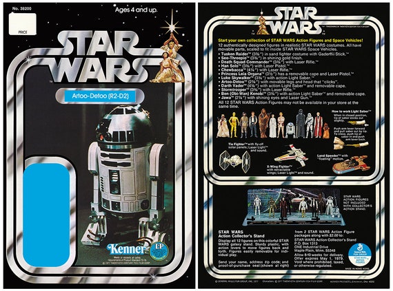 Artoo-detoo (R2-D2) - Star Wars - Kenner Cardback - Etsy