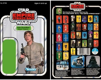 Luke Skywalker (Bespin Fatigues) - The Empire Strikes Back - Alternate Kenner cardback