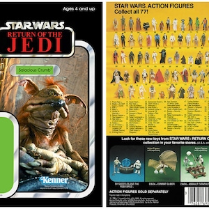 Salacious Crumb - Return of the Jedi - Kenner cardback