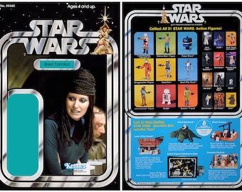 Brea Tonnika - Star Wars - Kenner cardback