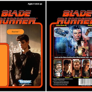 Rachel (Sean Young) - Blade Runner (1982) - Kenner cardback
