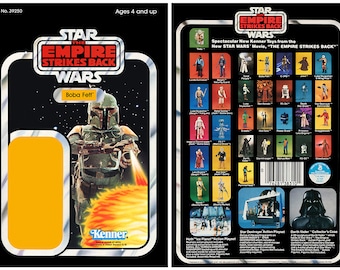 Boba Fett - The Empire Strikes Back - RETRO Collection - Kenner cardback