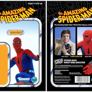 SPIDER-MAN (1978 Nicholas Hammond TV Series / Movie) - Kenner cardback