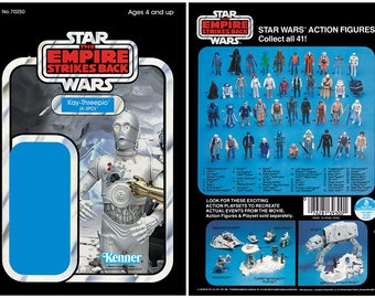 Kay-Threepio (K-3PO) - The Empire Strikes Back - Kenner cardback