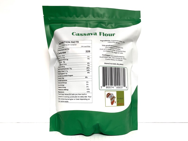 Cassava Flour, 100% Naturally Grown Superfoods - Etsy