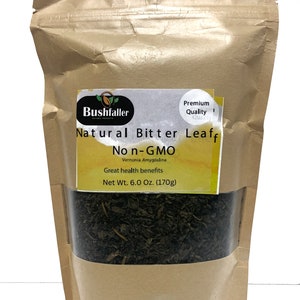 Bitterleaf (Dried bitter leaf vegetables), Ndole