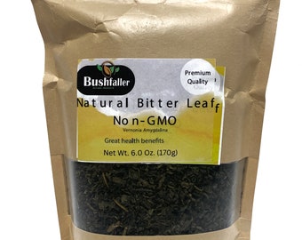 Bitterleaf (Dried bitter leaf vegetables), Ndole