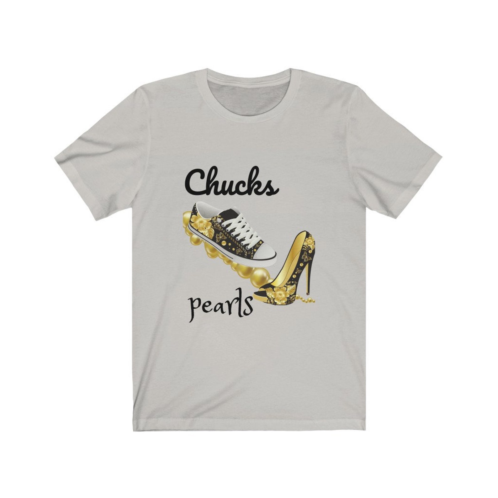 Chuck's and Pearl'sWomen's Jersey short sleeve Etsy