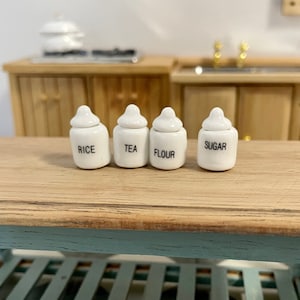 Mini Condiments  Doll House Kitchen Accessories