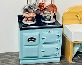 Melody Jane Casa delle Bambole 2 Forno Panna Aga Cucina 1:12 Miniatura Mobili Cucina Melody Jane Casa delle Bambole 2 Forno Panna Aga Cucina 1:12 Miniatura Mobili Cucina