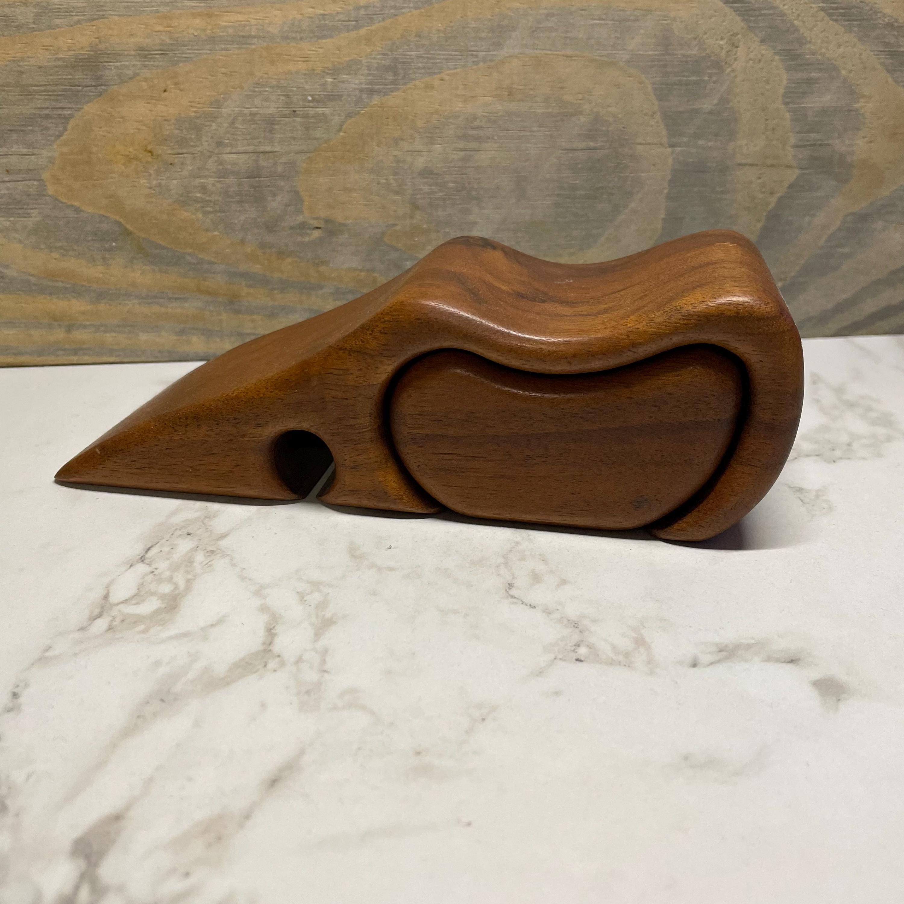 米国製【Fred & Marilyn Buss】パズル アートオブジェ 小物入れ 米国製