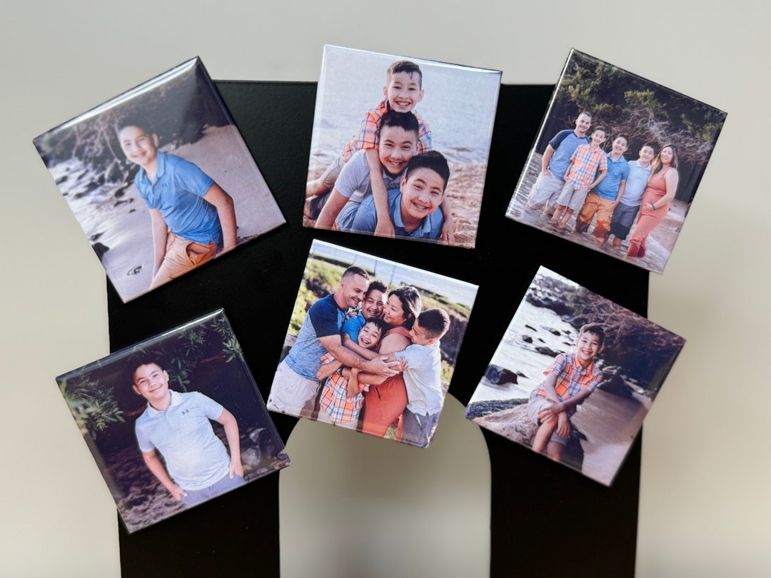 Custom Photo Fridge Magnet — Personalized Photo Magnets - Etsy