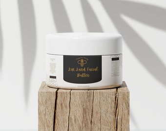 Lux Lard Facial Butter | 100% Organic Grass Fed Lard | Regenerative | Hydrating | Mature Skin | All Skin Types