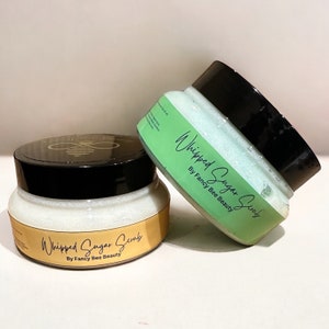 Whipped Sugar Scrub | Whipped Body Scrub | Foaming Whipped Scrub | Exfoliating Scrub