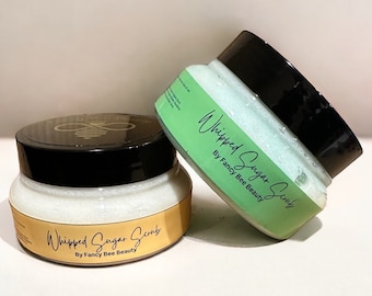 Exfoliant fouetté au sucre | Gommage exfoliant pour le corps, fait main