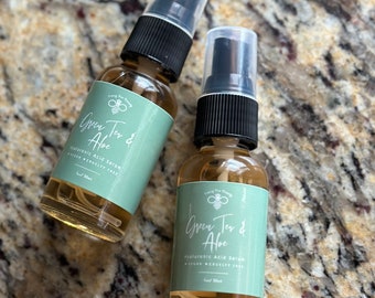 Green Tea & Aloe Hyaluronic Acid Serum | Moisturizer | Face Care |