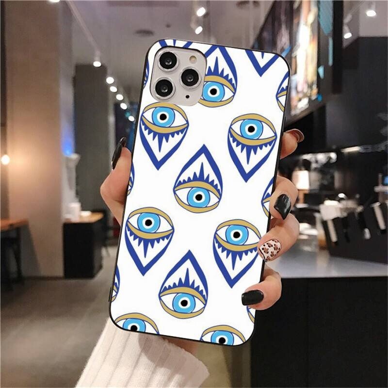 Evil Eye Phone Case Fashion Blue Evil Eye Phone Case For Etsy