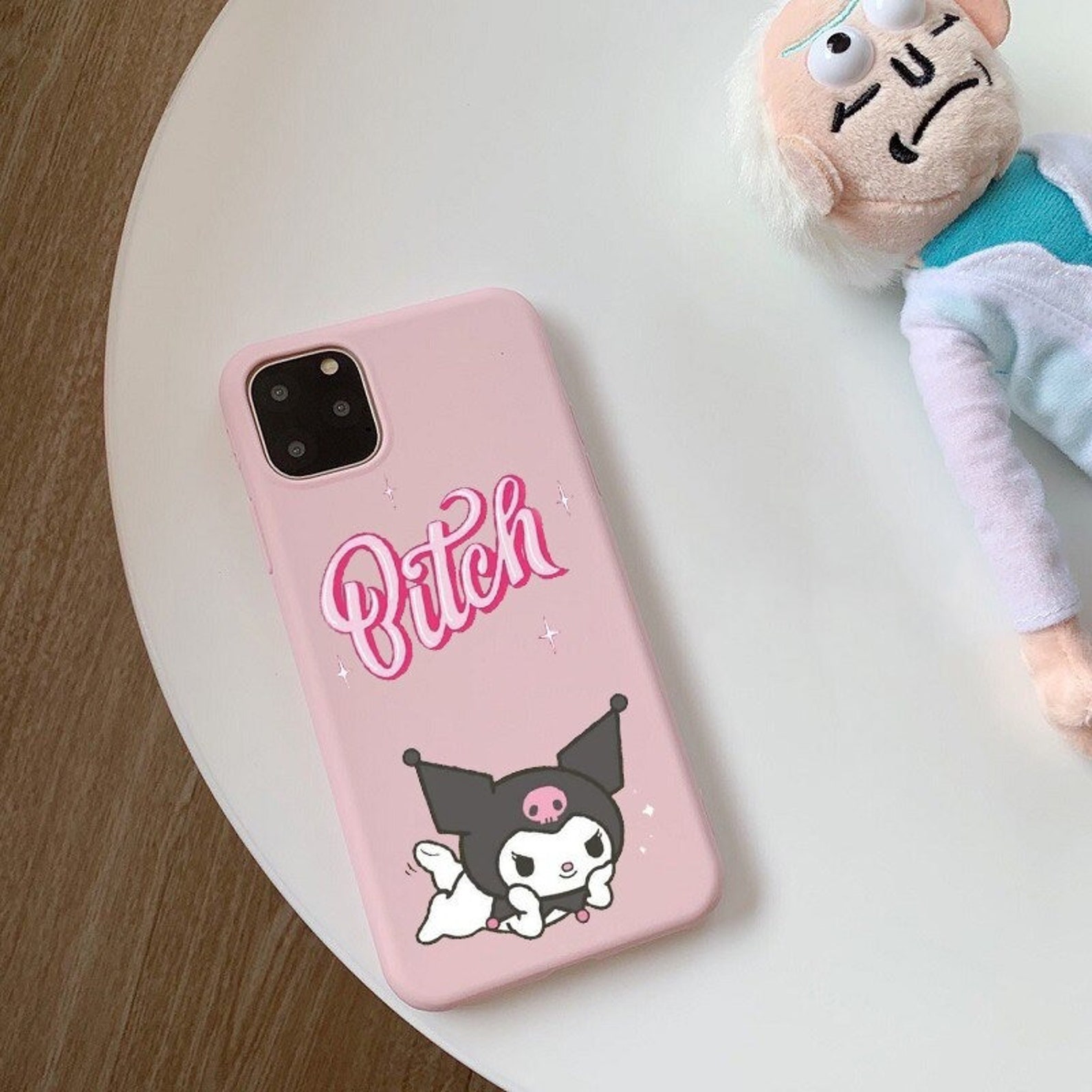 Kuromi Phone Case
 Kuromi Phone Case Cute Kuromis TPU Soft Silicone Phone Case