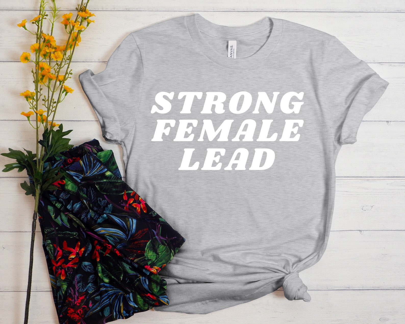 Strong Female Lead Tshirt Women Tshirt Women Shirt Etsy