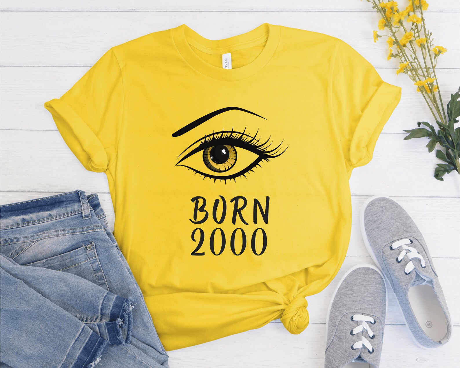 born in 2000 t shirt