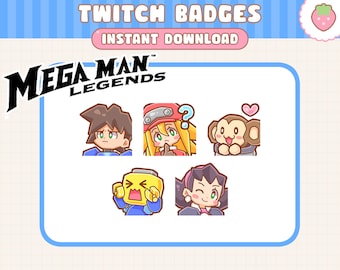 Twitch Discord Emotes / Mega Man Legends