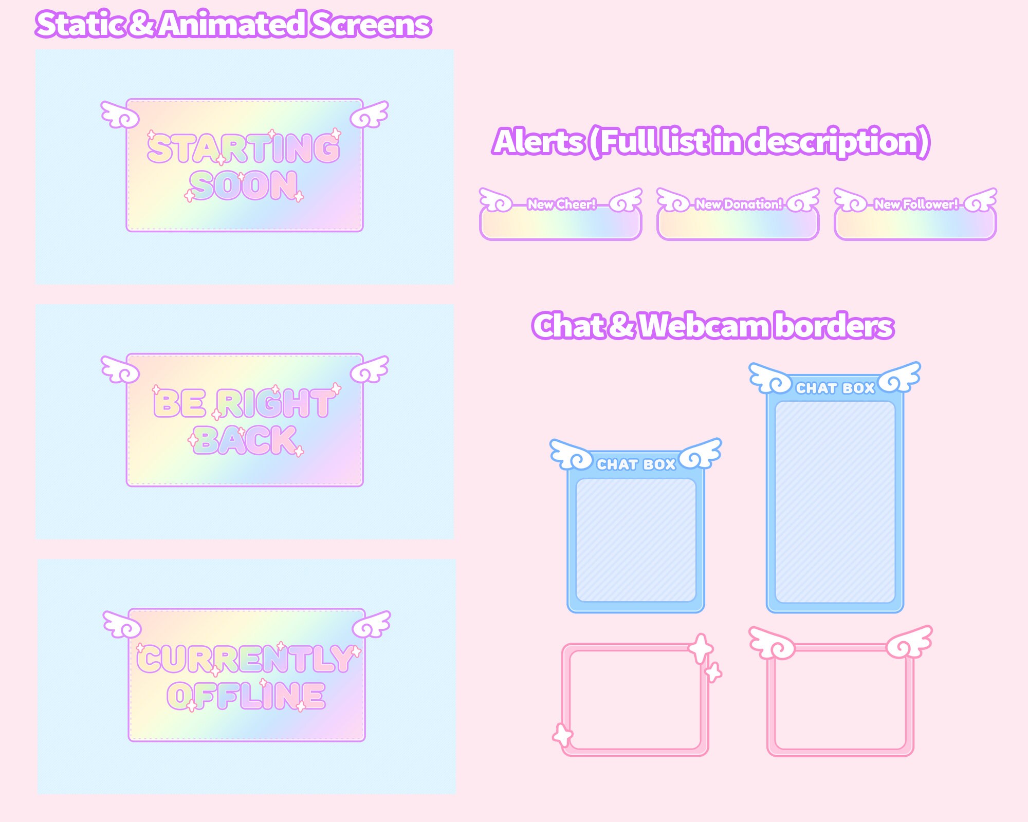 Twitch Streamer Pink Sparkles
