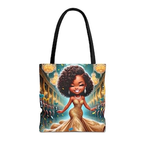 Torba typu Tote firmy Glamorous Diva, stylowa torba na zakupy wielokrotnego użytku, prezent dla miłośników mody, elegancka torebka na specjalne okazje, wyjątkowy dodatek na imprezę,