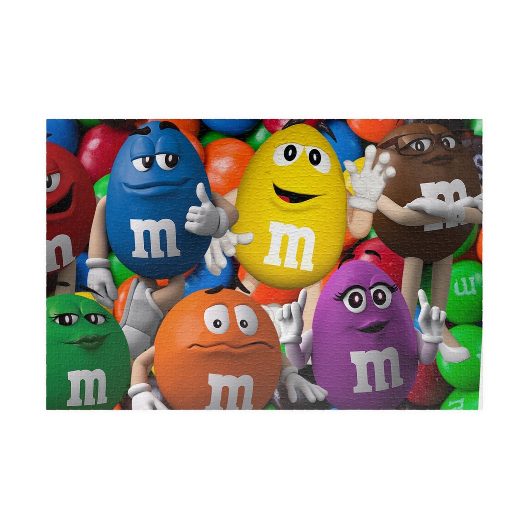 M and M Fun Jigsaw Puzzle 110, 252, 520, 1014-piece - Etsy
