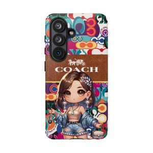 Designer Blue Coach iPhone Case - Etsy