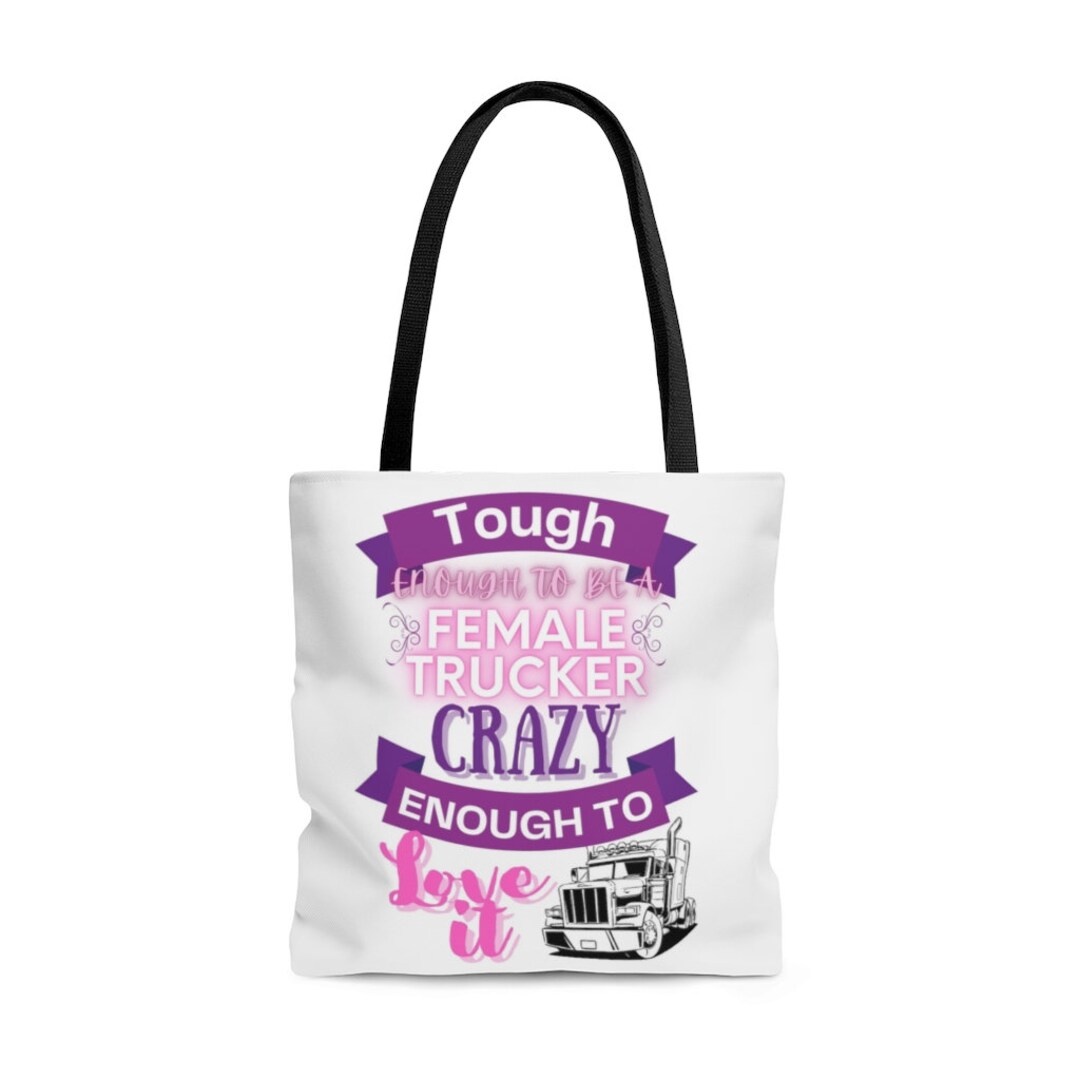 Fun Female Truck Driver Crazy Enough to Love It, Lady Truck Driver Lady