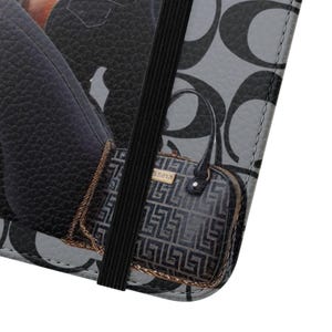 Betty Boop Luxe Fashionista Phone Case | Black Outfit, Luxury Background image 20