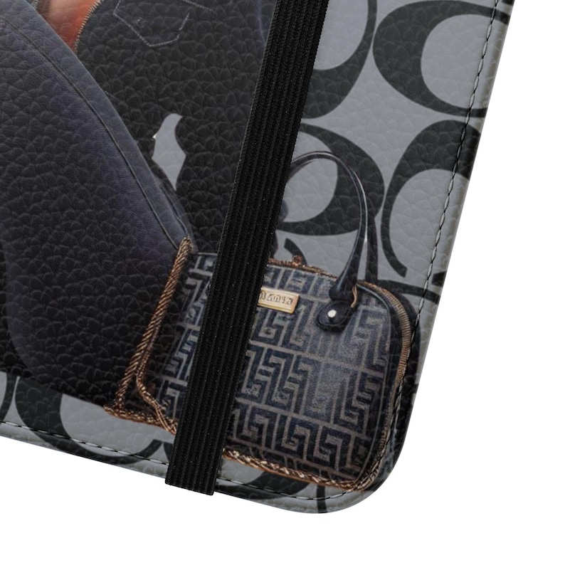 Betty Boop Luxe Fashionista Phone Case | Black Outfit, Luxury Background image 20