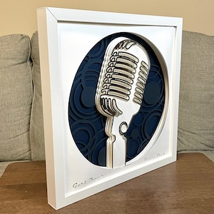 Printable 3d Paper Microphone Box