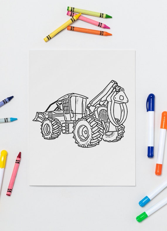 Tools Drawing and Coloring for Kids and Toddlers