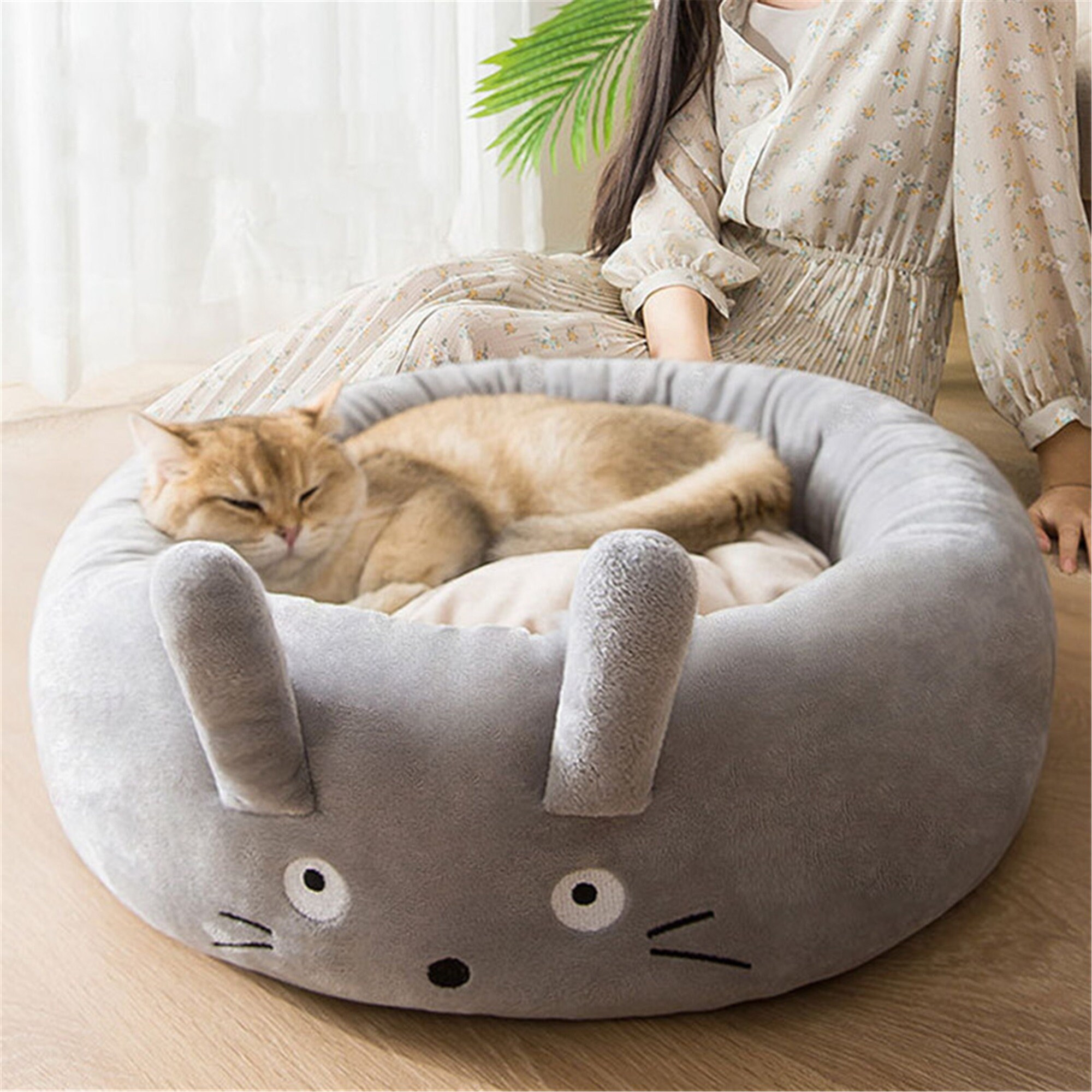 Lange Ohren Katzenbett süße Katze Hund weiches Bett Indoor Etsy