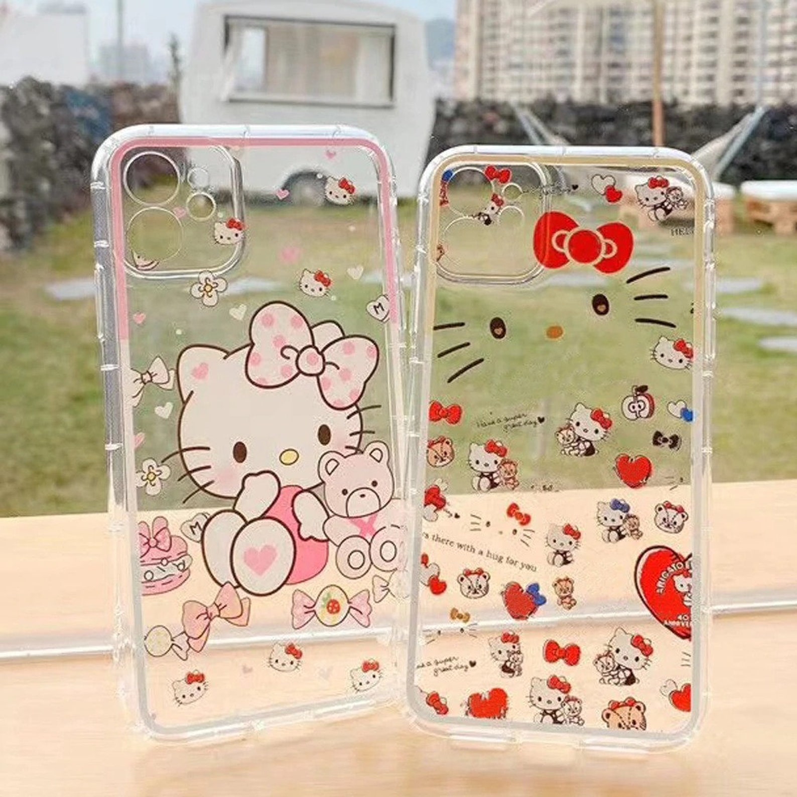 Cute Hello Kitty Phone Case For iPhone 12 Pro Max 11 Pro Xs Etsy